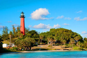 Jupiter Inlet Lighthouse in Jupiter Florida