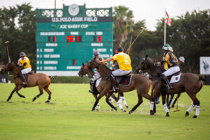 Equestrian game in Wellington Florida