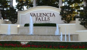 Entrance for Valencia Falls