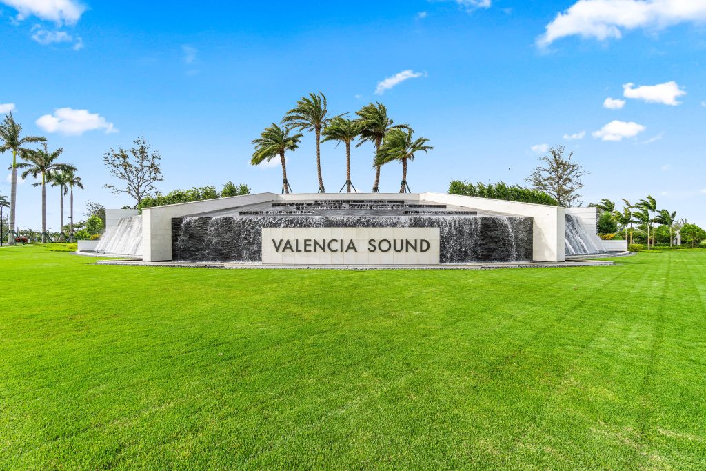 Valencia Sound Homes For Sale - Picture of the entrance sign