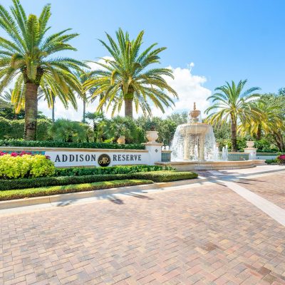 Addison Reserve Country Club Homes For Sale - Picture of the entrance sign