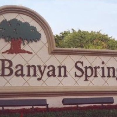 Entrance to Banyan Springs