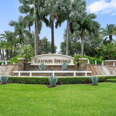 Canyon Springs Homes For Sale - Picture of the entrance sign
