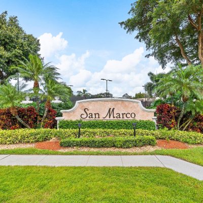 San Marco Homes For Sale - Picture of the entrance sign