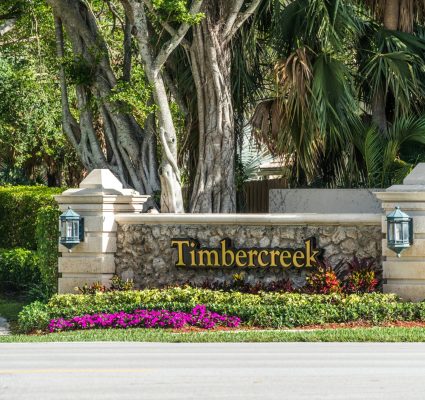 Timbercreek Homes For Sale - Picture of the entrance sign