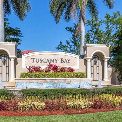 Tuscany Bay Homes For Sale - Picture of the entrance sign