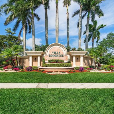 Villa Borghese Homes For Sale - Picture of the entrance sign
