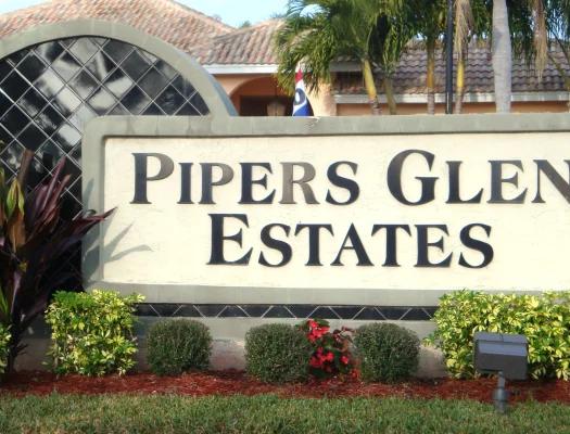 Pipers Glen Estates homes in Boynton Beach Florida